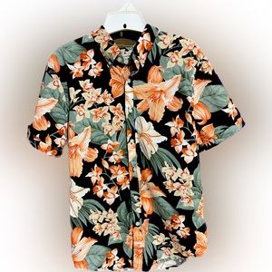 Abercrombie & Fitch floral Button Up men’s large